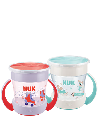 Pack de 2 Vasos Entrenadores NUK Mini Magic