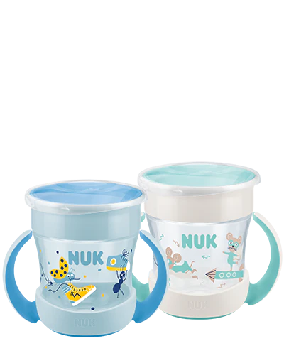 Pack de 2 Vasos Entrenadores NUK Mini Magic