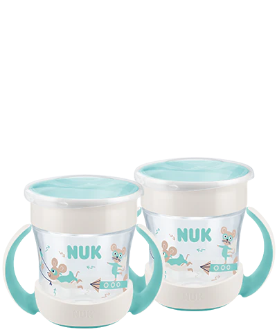 Pack de 2 Vasos Entrenadores NUK Mini Magic