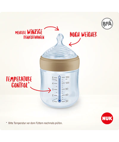 Set Perfect Start NUK for Nature con Control de Temperatura