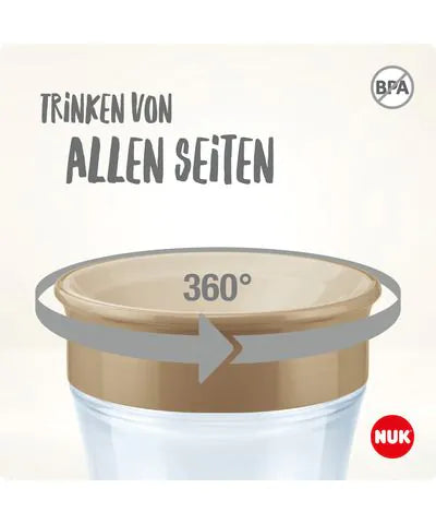 Taza Mágica NUK Peppa Pig 230ml con Tapa