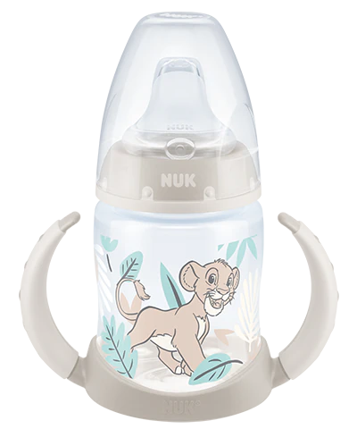 Botella Entrenadora NUK Disney El Rey León 150ml con Control de Temperatura