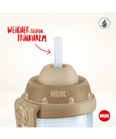 Vaso Entrenador NUK Flexi 300ml con Popote