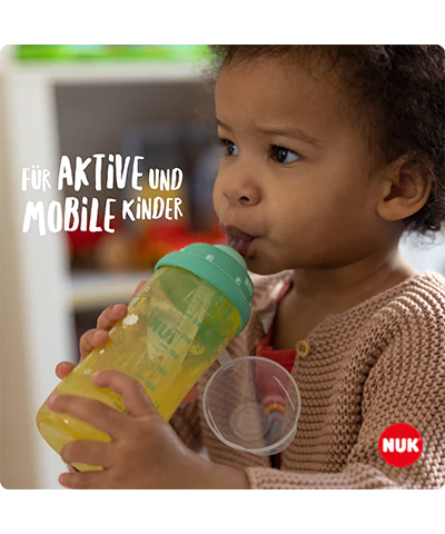 Vaso Entrenador NUK Flexi 300ml con Popote