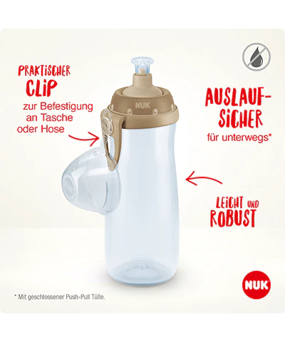 Vaso Entrenador NUK Junior 300ml con Efecto Camaleón