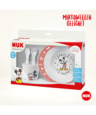 Set de Aprendizaje NUK Disney Mickey Mouse