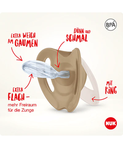 Chupo NUK Star Silicona 0-2 meses