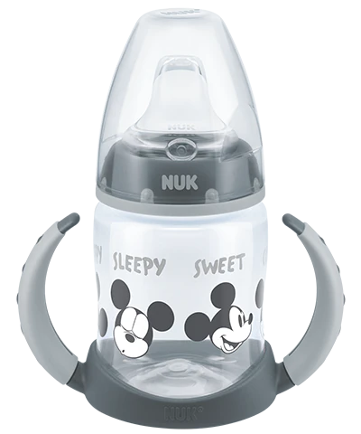 Tetero NUK Disney Mickey Mouse con Control de Temperatura 150ml