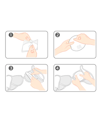 NUK Almohadillas de Lactancia de Alto Rendimiento - Paquete de 30