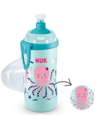 Vaso Entrenador NUK Junior 300ml con Efecto Camaleón