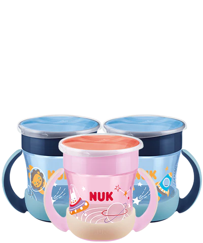 Set de 3 Teteros Mágicos NUK Mini Night