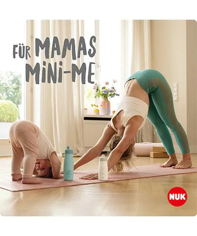 Botella NUK Mini-Me Flip 450ml con tapa 2en1