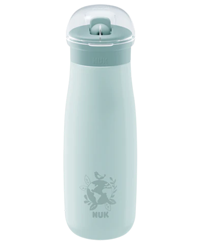 Botella NUK Mini-Me Flip de Acero Inoxidable 500ml con Pitorro 2 en 1