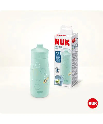 Botella NUK Mini-Me Sip 300ml con tapa para beber