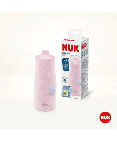 Botella NUK Mini-Me Sip 300ml con tapa para beber