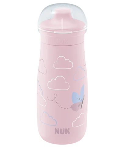 Botella NUK Mini-Me Sip 300ml con tapa para beber
